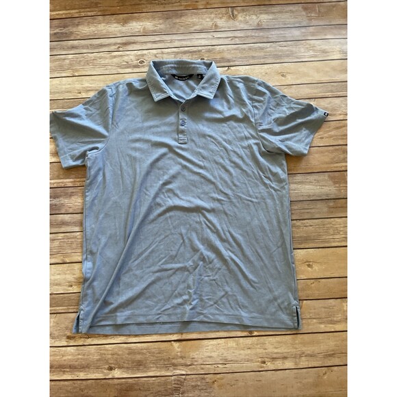 Travis Matthew Polo Shirt Mens XL Golf Island Blue Short Sleeve - Picture 1 of 7